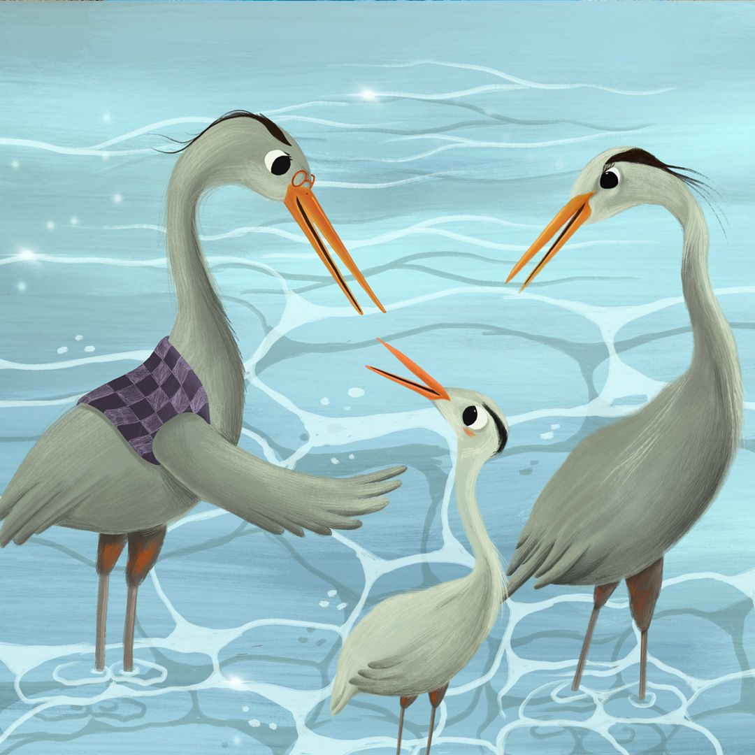 Büyük Mavi Balıkçıl ve Gök Balina - 3